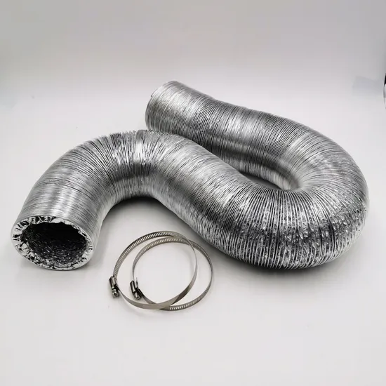 슈퍼 9월 최고의 가격 HVAC 시스템 및 부품 알루미늄 호일 유연한 나선형 덕트