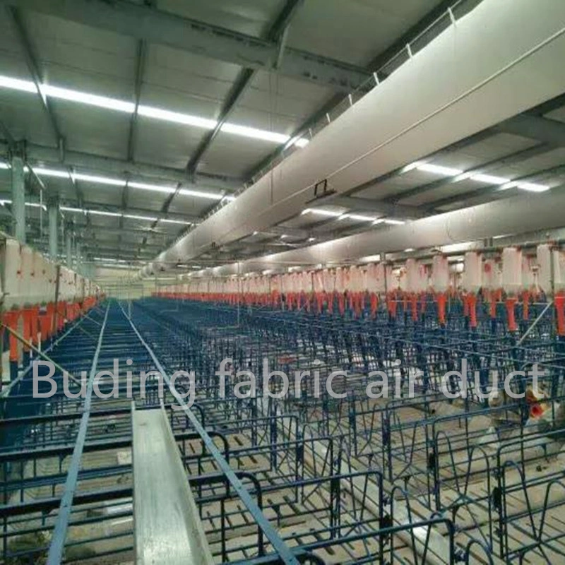 Long Service Life Good Fastness Animal Husbandry Breeding Industry Fabric Air Duct