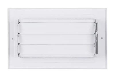 조절 가능한 루버, 흰색 천장/측면 공기 조절 장치 통풍구 커버, 스탬프가 찍힌 강철 디퓨저